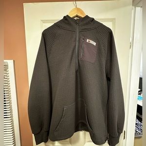 New Frontier Men's Waffle Tech Hoodie - Carbon